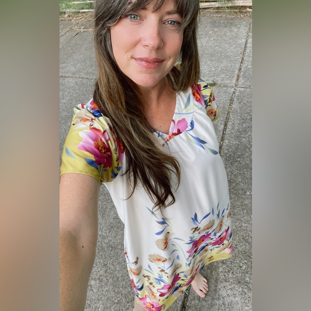Vintage 90s mumu - Picture 4 of 12